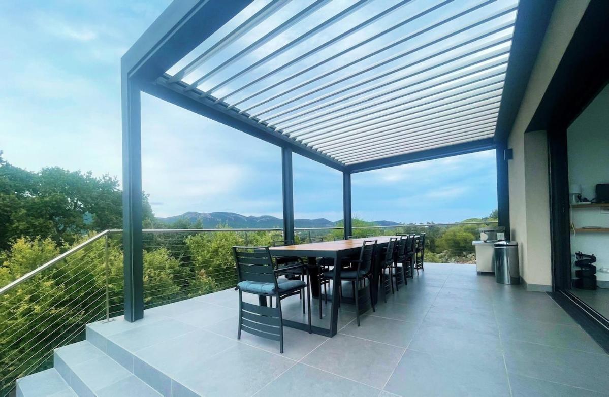 Architect's Villa - 10-12 people - Pool - 4 bedrooms Zonza Esterno foto